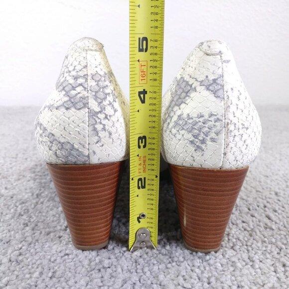 Cole Haan Grand OS Womens 6.5 Slip On Shoes Snakeskin Print Wedge Heel - Picture 11 of 12